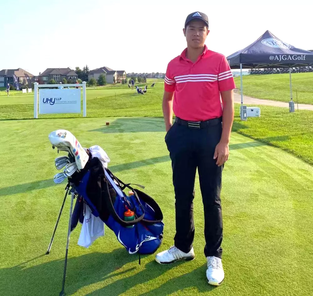 郭杰倫的目標是成為職業球員。郭杰倫提供。