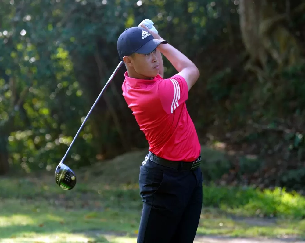 郭杰倫的目標是成為職業球員。郭杰倫提供。