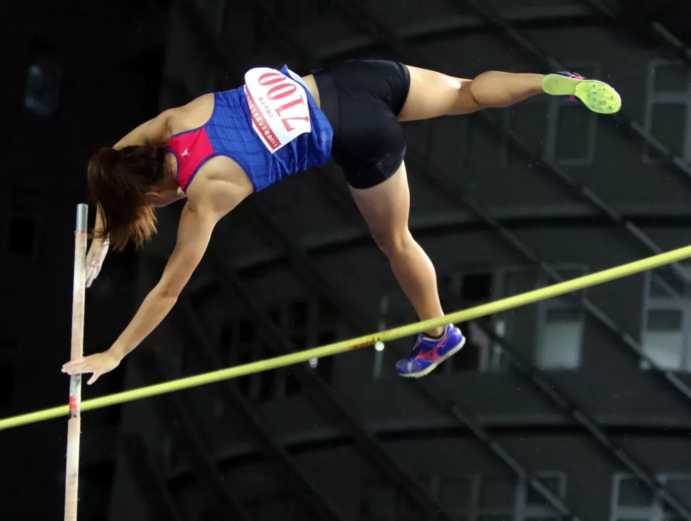 沈怡如破大會。林嘉欣/攝影。