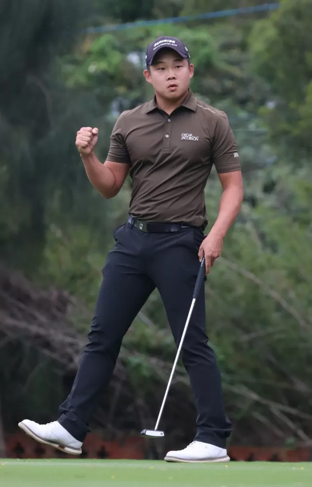 2021仰德TPC錦標賽職業冠軍李玠柏。