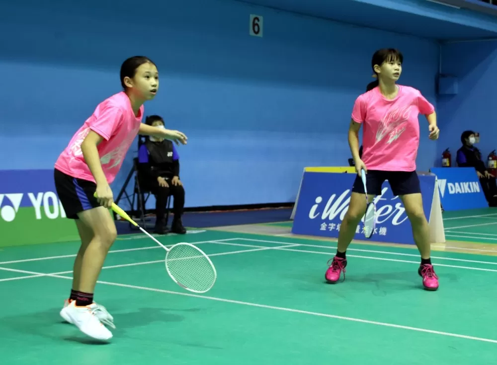 陳宜蓁／劉佳恩為桃園仁和奪下第三座110年國小盃冠軍。