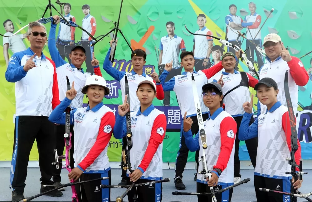 新竹愛山林首度登上至尊盟主寶座。中華企業射箭聯盟/提供。