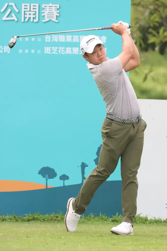 李玠柏69桿(-3)暫並列第四。