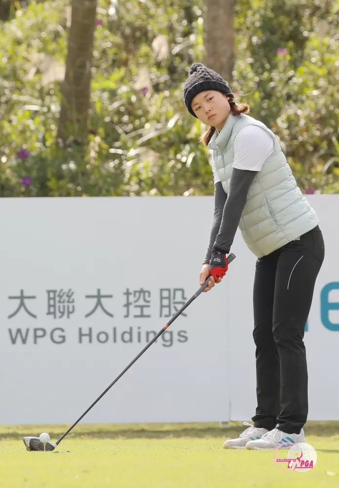 洪玉霖首回合77桿(+5),暫時並列第三。