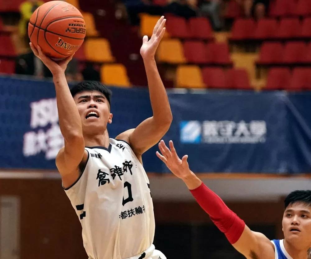 高雄師大魏莨哲得26分UBA生涯新高。