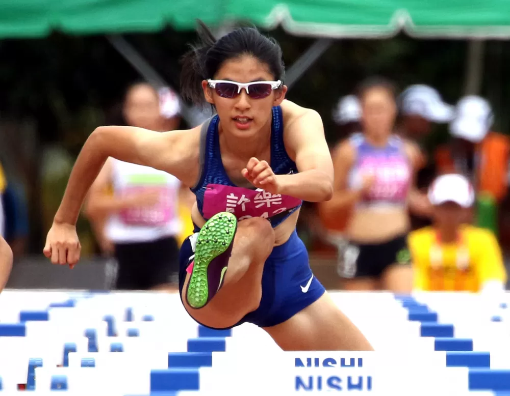 許樂入選運動菁英「育才」計畫。林嘉欣／攝影。