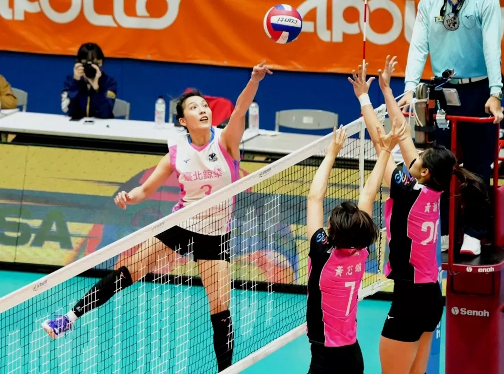 臺北鯨華蕭湘凌攻擊犀利。