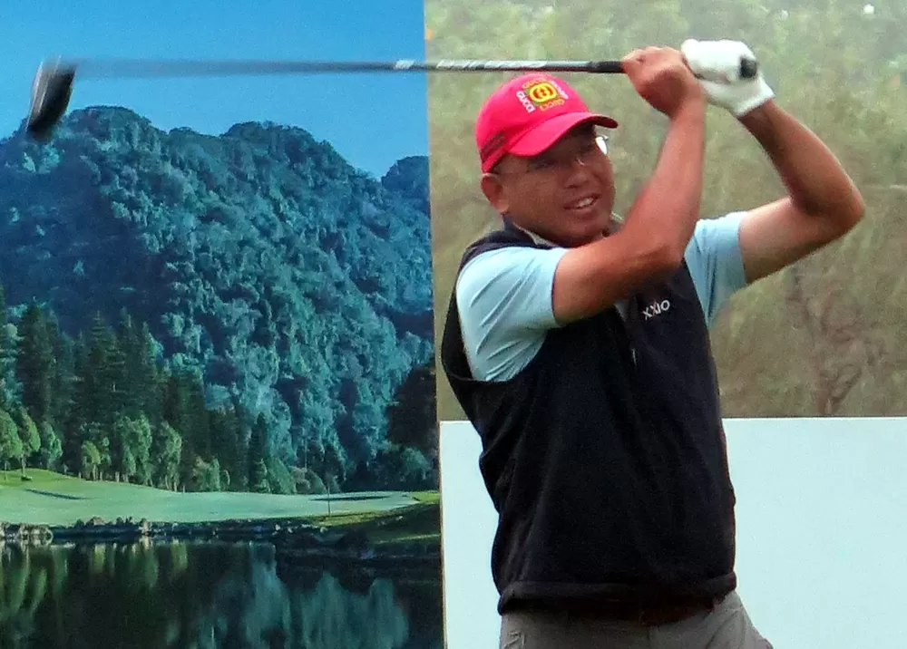 資格賽第1名涂東村。大會提供。下同。