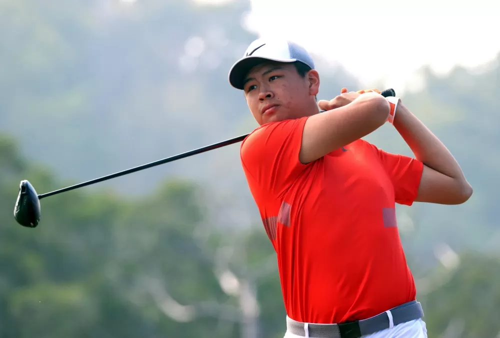 男子組冠軍陳宣佾。鍾豐榮/攝影。