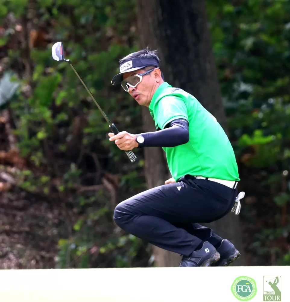 台豐公開賽第一回合林文堂66桿(-5)暫並列第一。