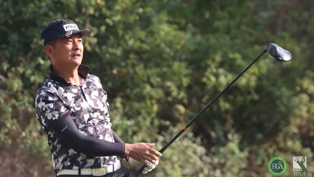 前兩回合林文堂-4暫並列第二。