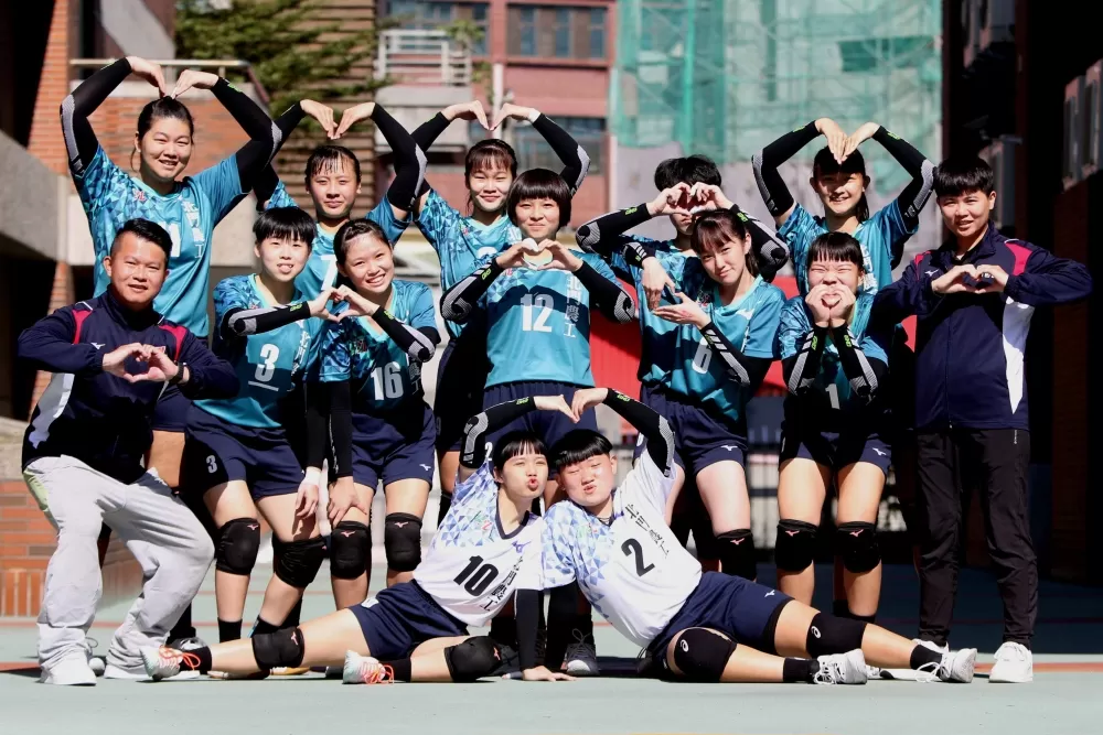 186的王嬿慈是今年HVL女子組第一長人。林嘉欣/攝影。