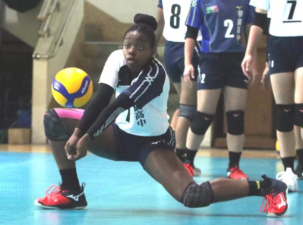 華僑高中李貝兒。林嘉欣/攝影。