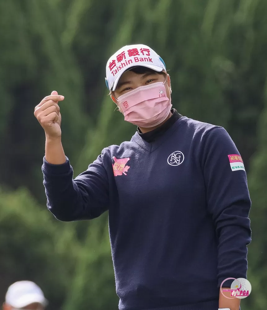 錢珮芸(-6)以兩回合總桿低於標準桿6桿的138桿,暫排第二(TLPGA提供_葉勇宏攝)