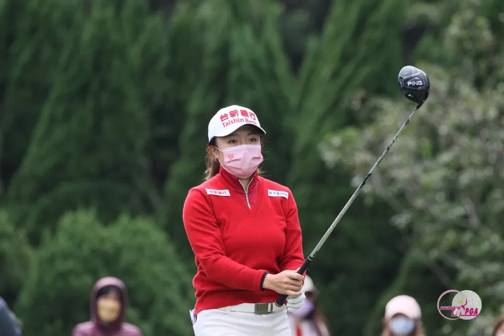 旅日好手蔡佩穎在第二回合續保3桿領先優勢,將在9日爭冠。