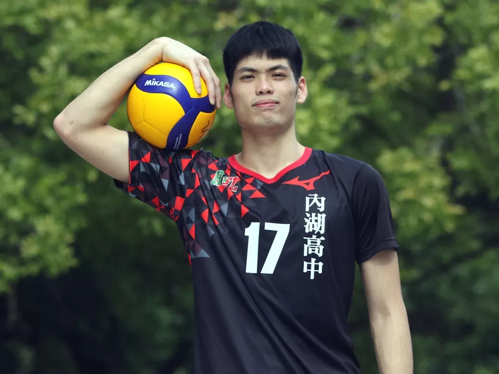 內湖高中楊承恩。林嘉欣／攝影。