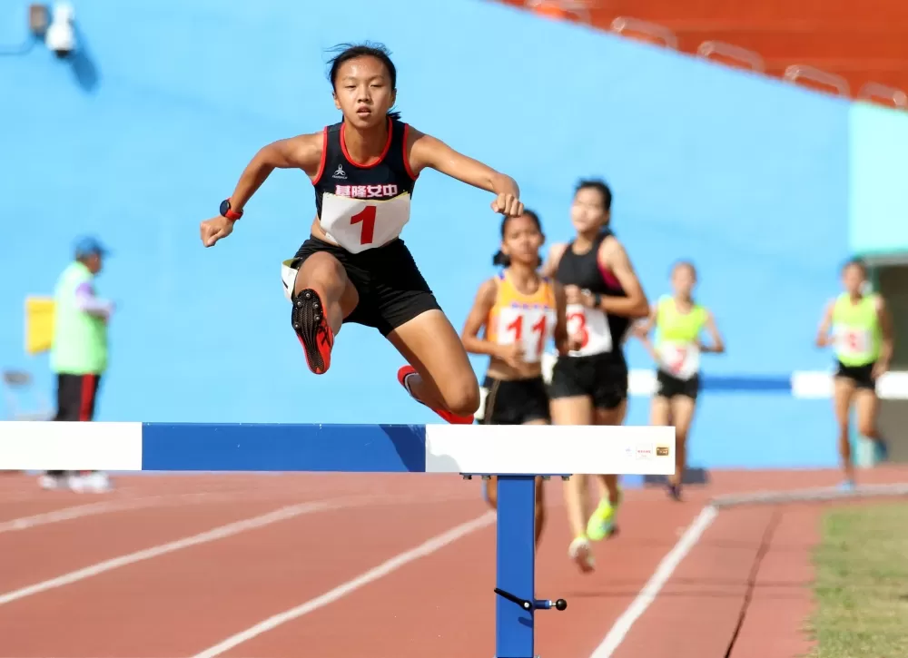 劉欣慧（前）。林嘉欣／攝影。