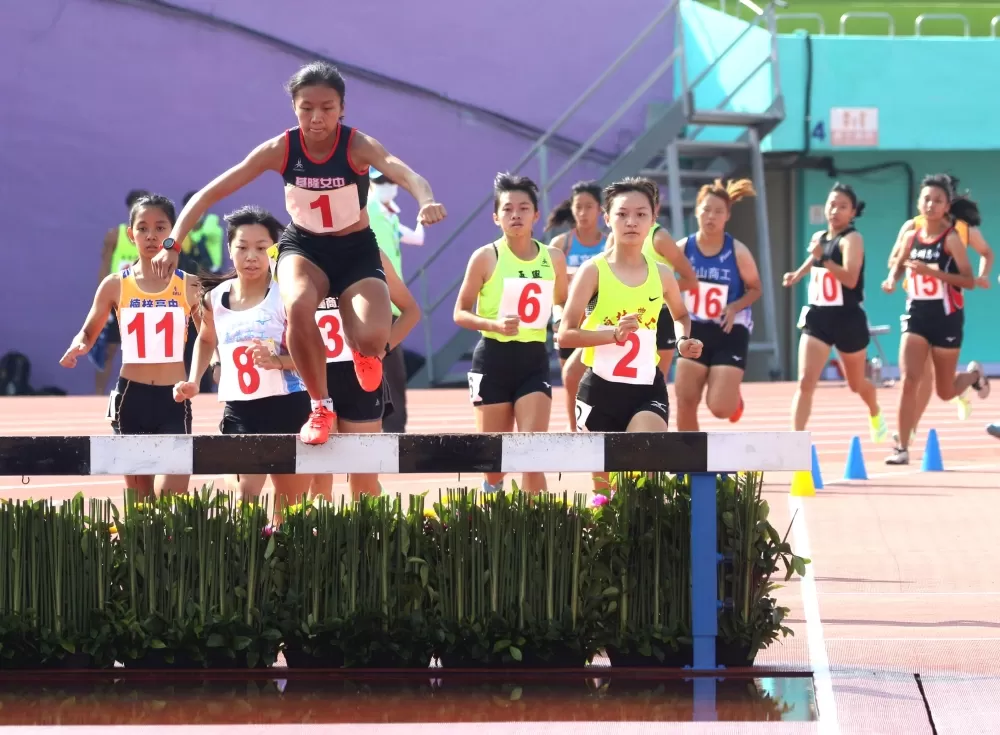 劉欣慧（前）。林嘉欣／攝影。