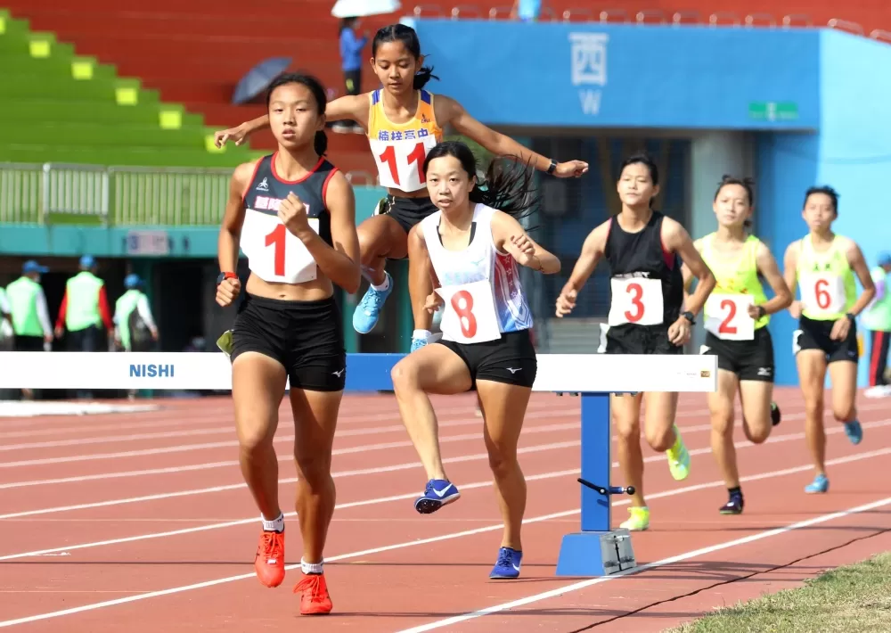 劉欣慧（前）。林嘉欣／攝影。