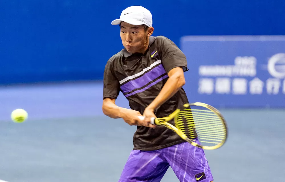 曾俊欣。資料照片／網球協會提供。