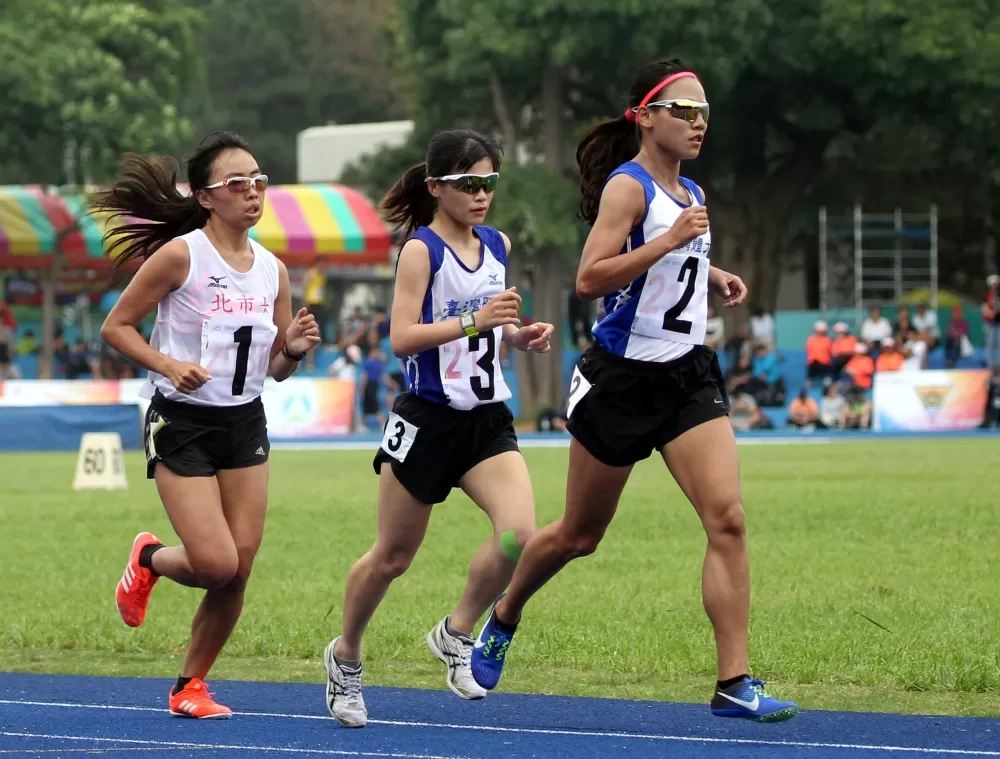 游雅君（前）。林嘉欣／攝影。