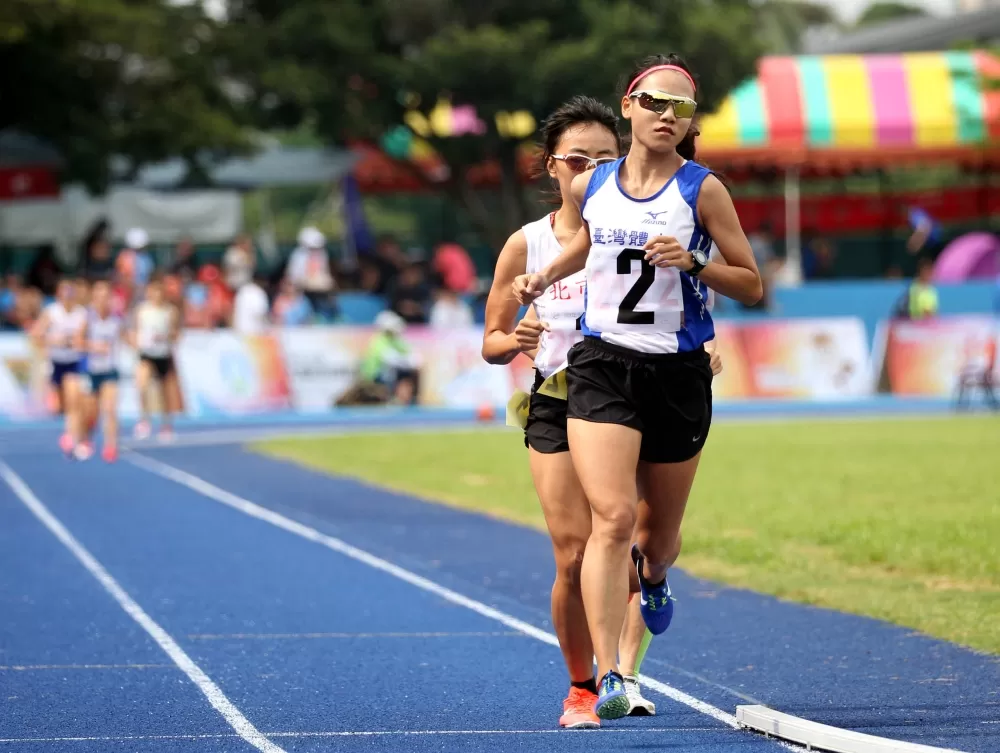 游雅君（前）。林嘉欣／攝影。