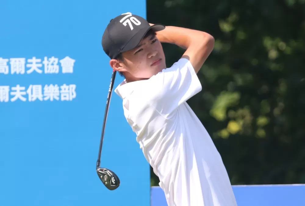 第二回合林宸駒64桿。