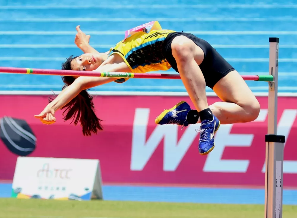 林沛萱在國女五項全能奪金。林嘉欣／攝影。