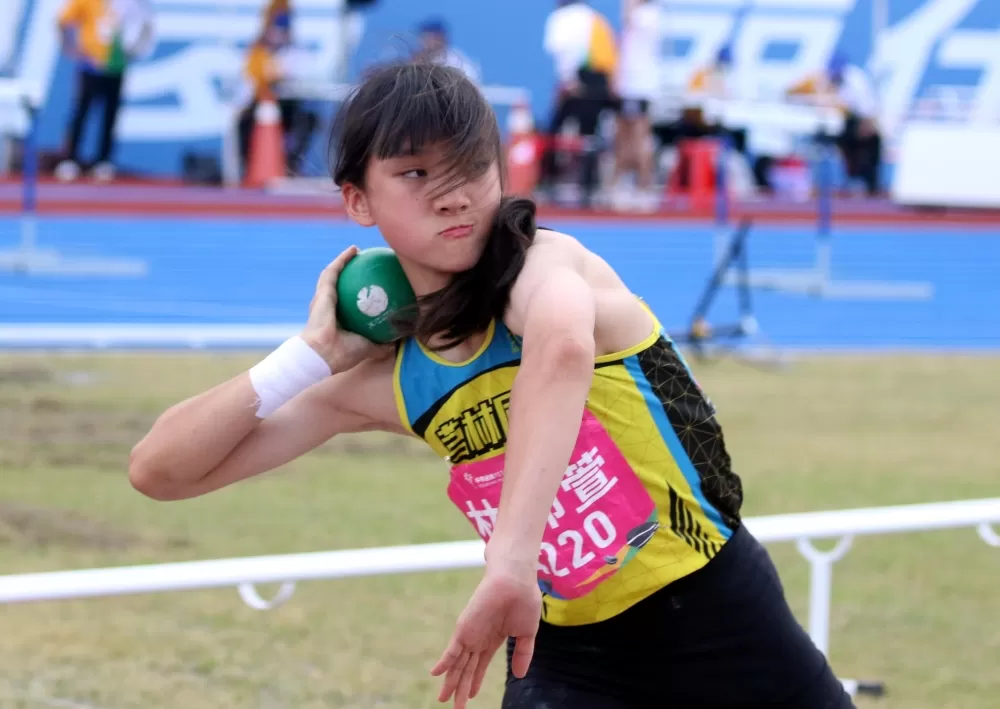 林沛萱在國女五項全能奪金。林嘉欣／攝影。