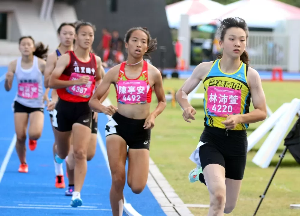 林沛萱在國女五項全能奪金。林嘉欣／攝影。