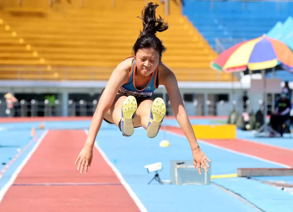 惠文高中李鍹妮得銀。林嘉欣／攝影。