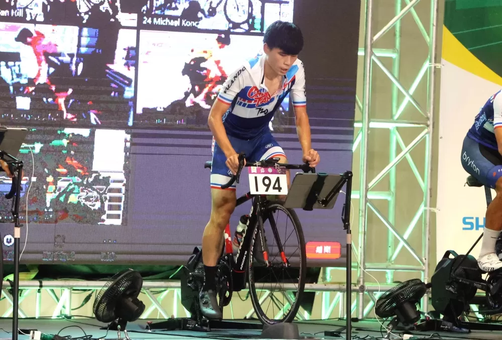 張瀚允。中華民國自由車協會提供。