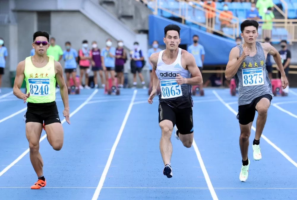 楊俊瀚（中）奪金。林嘉欣／攝影。