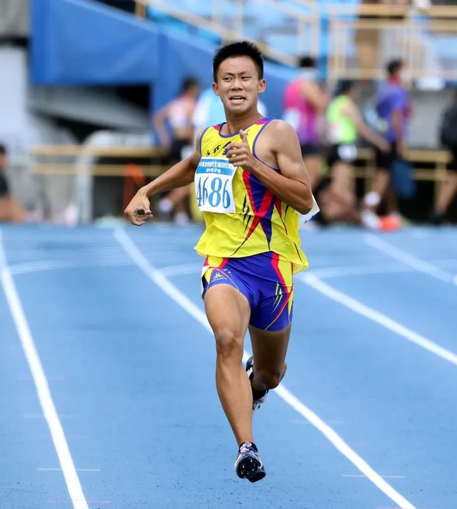 金城國中周永祥。林嘉欣／攝影。