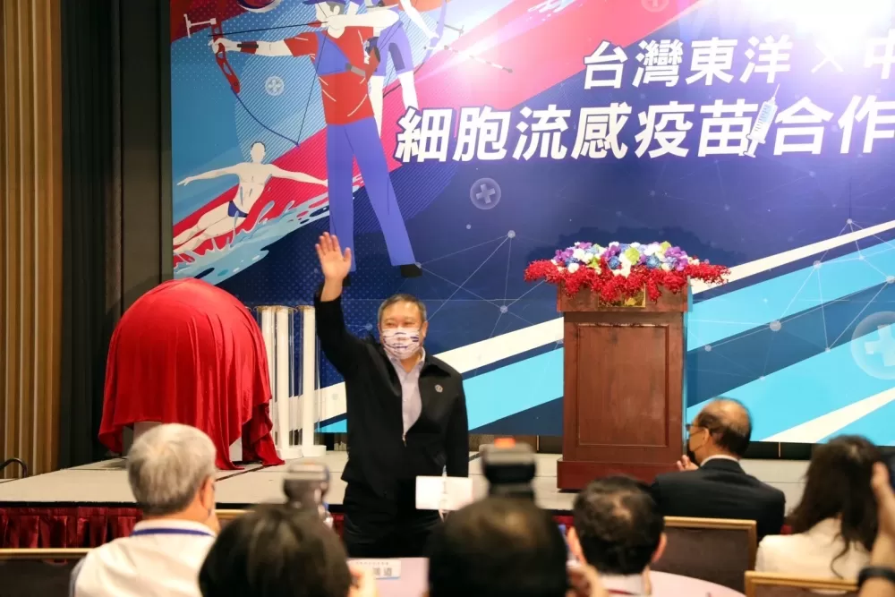 中華奧會主席林鴻道。