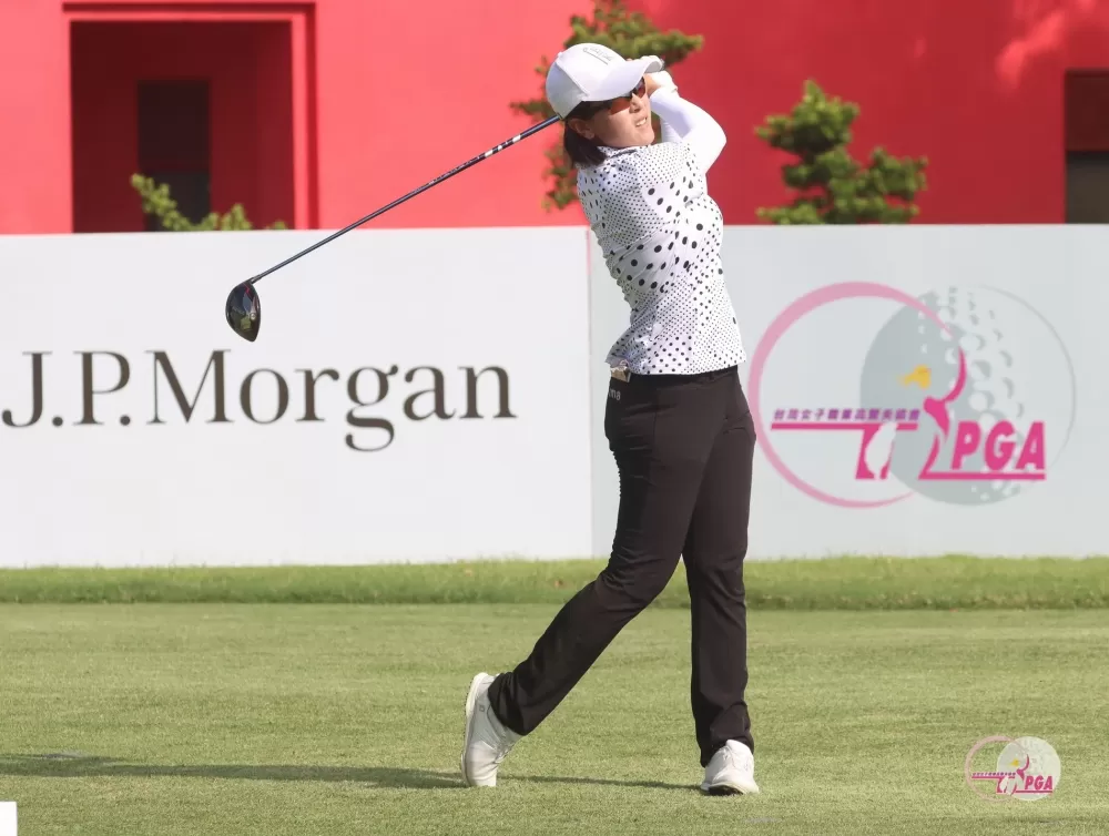 2022大大數位女子公開賽第一回合林善葳70桿(-2)暫並列第六。