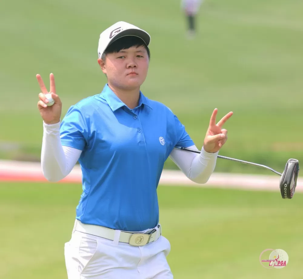 2022大大數位女子公開賽第一回合石澄璇70桿(-2)暫並列第六。