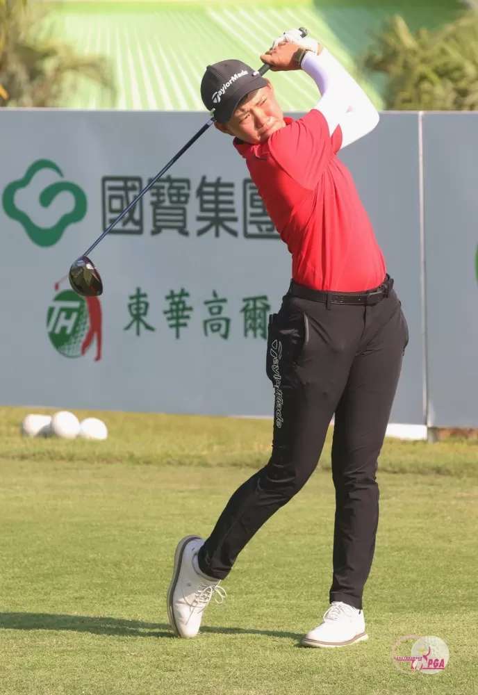 2022大大數位女子公開賽第一回合陳萱69桿(-3)暫並列第一。