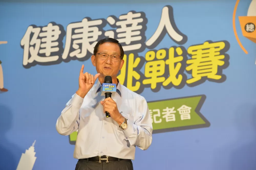 康軒文教 李萬吉董事長暢談推動自家企業運動風氣成果。（健盟提供）