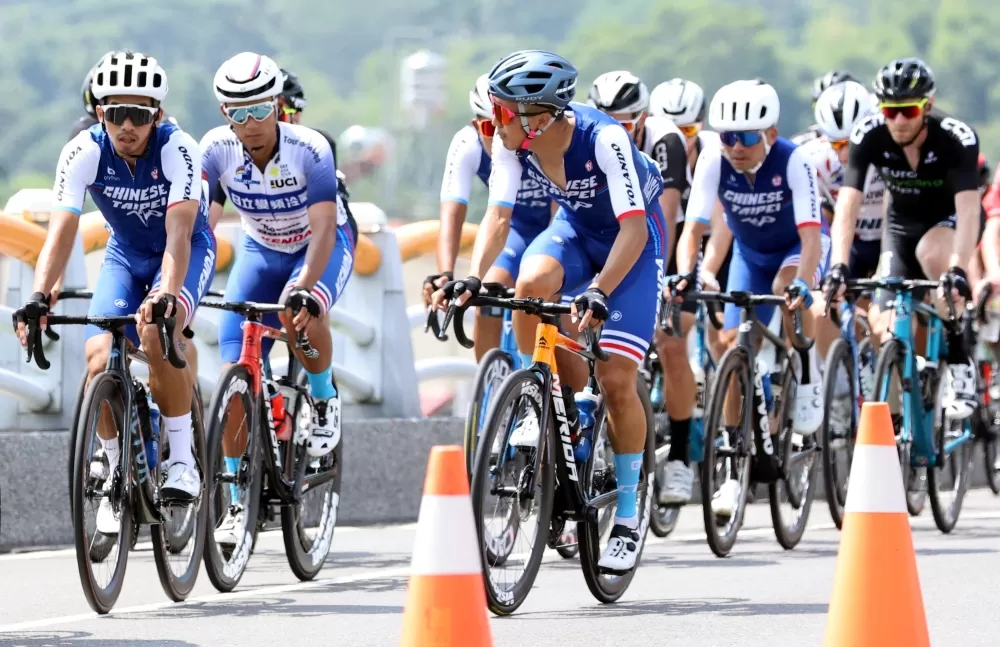 中華隊盧紹軒（左起）、馮俊凱和杜志濠。