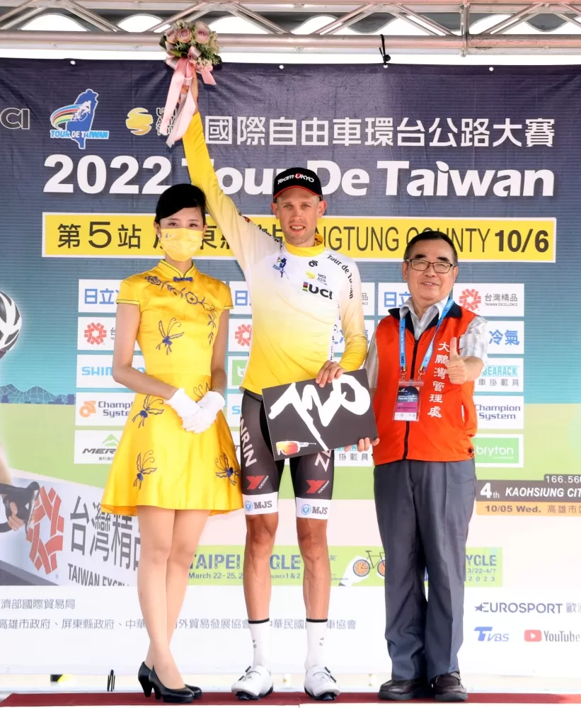 日本右京隊澳洲籍班傑明勇奪黃衫。