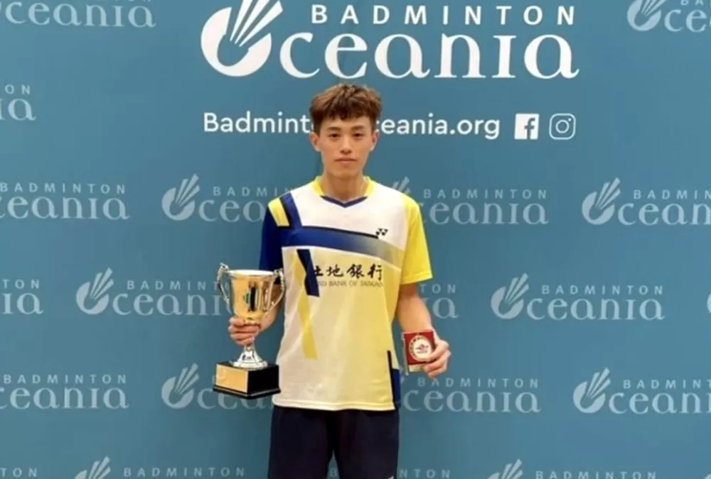 男單金牌林俊易。