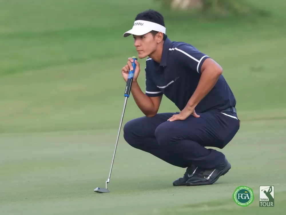 第二回合蔡雨達(-3)暫列第三。