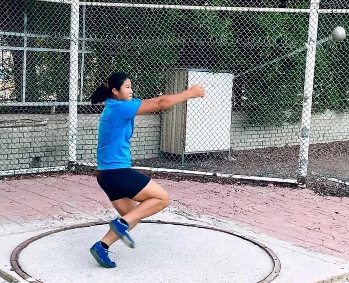 蔡慈妍。田徑協會提供。