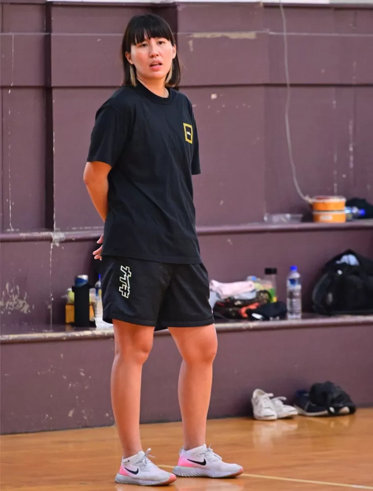 菜鳥教練豐心蓮掌普門國中兵符才兩、三個月肩負保八重任。