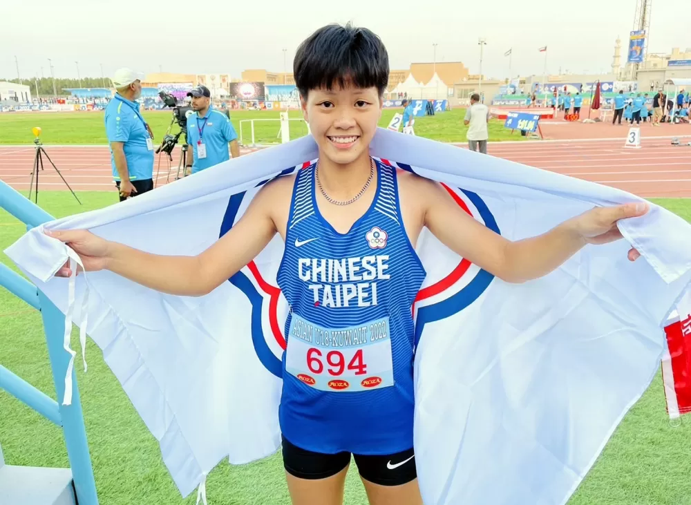 易柏安得銅,張櫻藍教練提供。