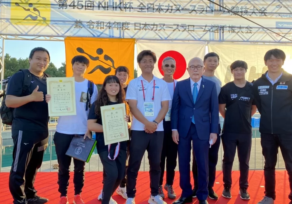 中華亞運輕艇激流培訓隊。