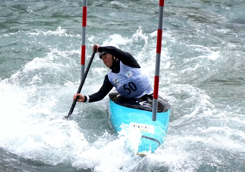 鍾郁涵奪雙銅。輕艇協會提供。下同。