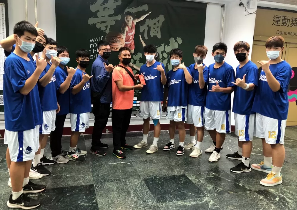 甲級初嘗鮮的馬祖高中121:35大勝光啟輕鬆拿下隊史甲級首勝。