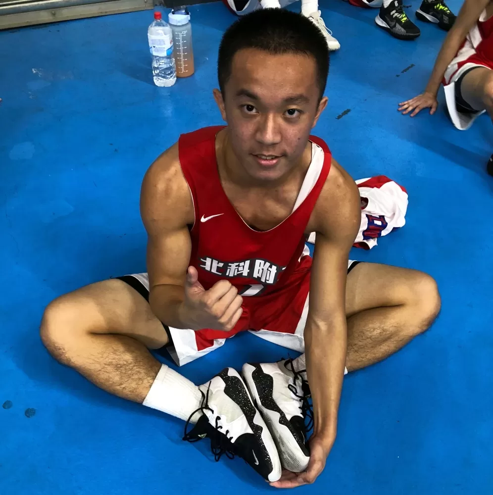 北科附工最後4分28秒替補上場，李翊安連飆5分接管比賽。